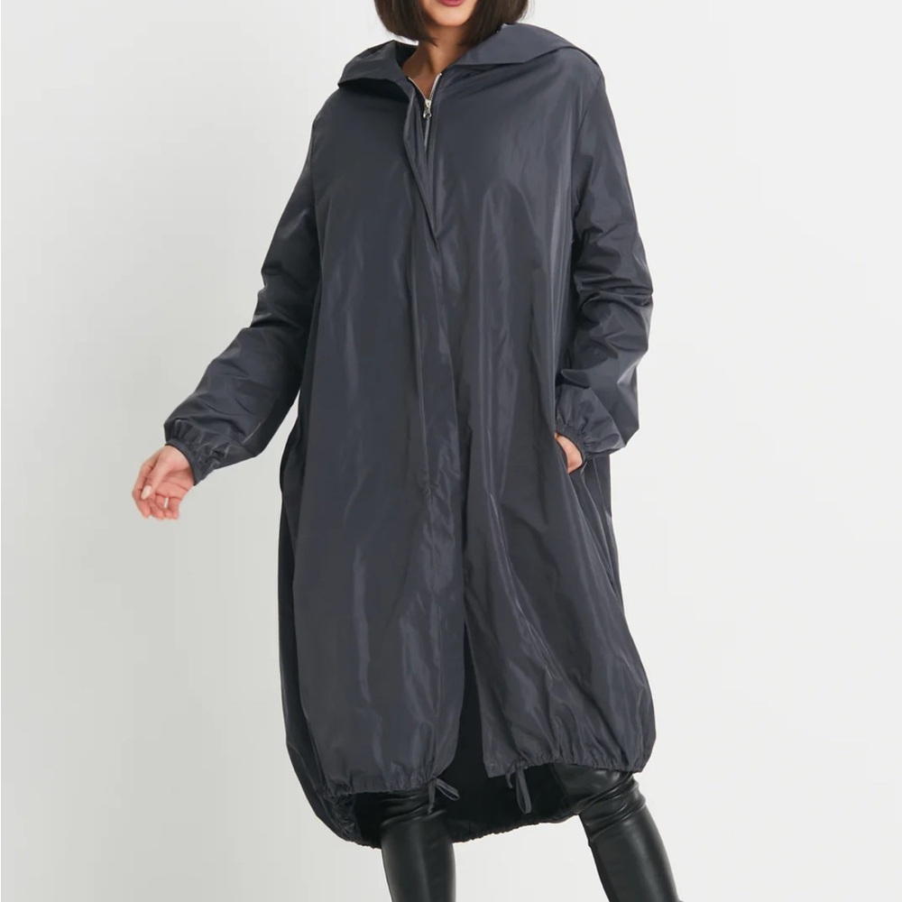 Planet by Lauren G Nylon Bungie Coat